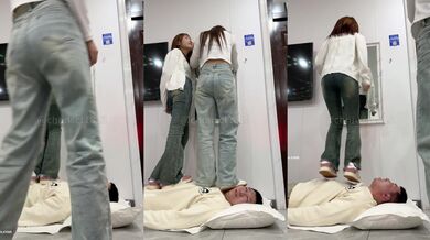 表姐初体验2025年10月最新【重磅】VIP精选【与精神小妹的那些年】足交踩脸调教，好几个妹子一起，吃嫩妹的大便，享受特殊的待遇！ (2)